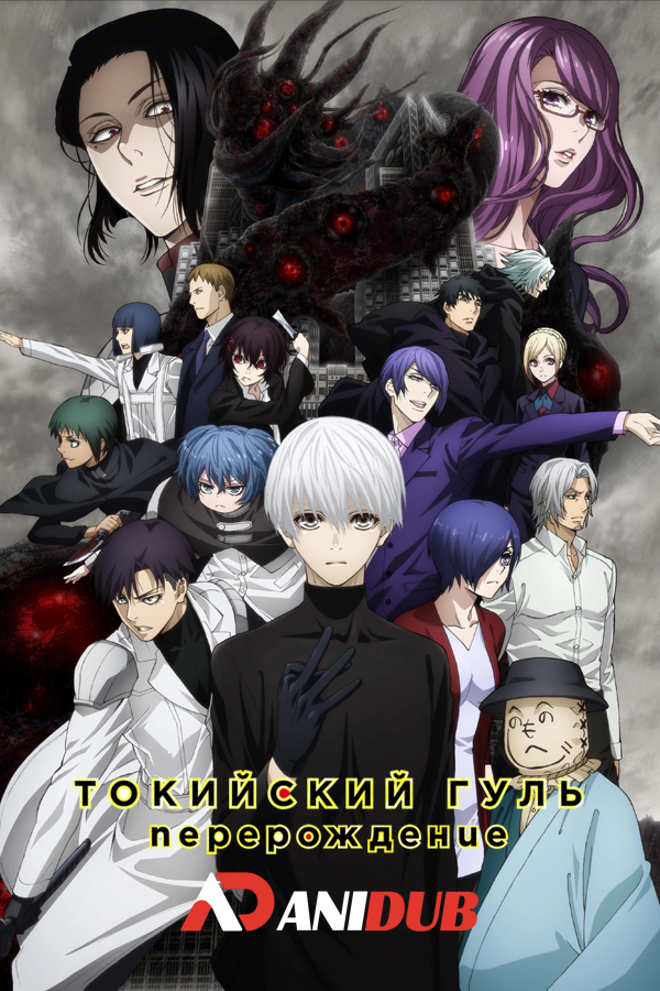 Токийский гуль: Перерождение [ТВ-2] / Tokyo Ghoul:Re TV-2 [12 из 12]