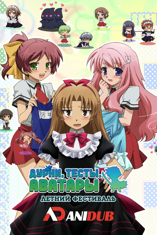 Дурни, Тесты, Аватары: Летний фестиваль / Baka to Test to Shoukanjuu: Matsuri [2 из 2]